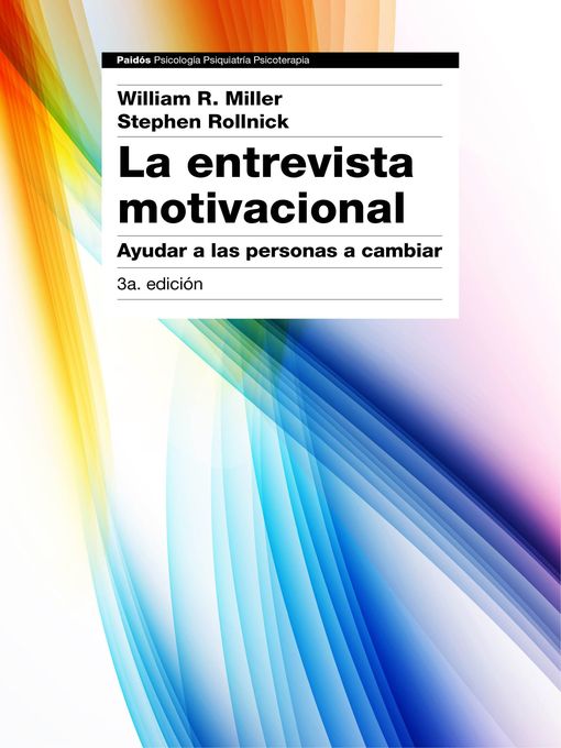 Title details for La entrevista motivacional 3ª edición by William R. Miller - Available